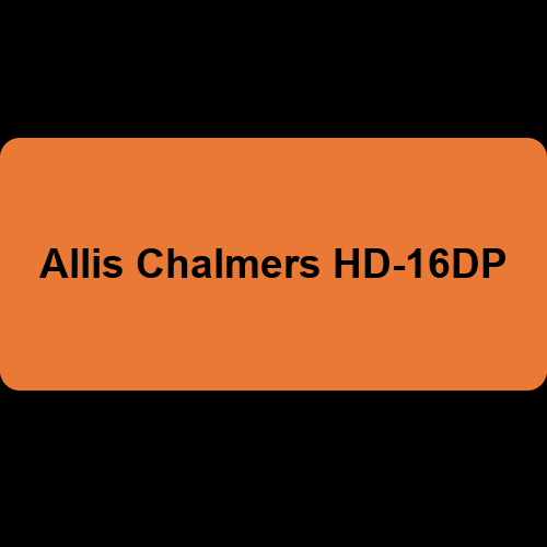 Allis Chalmers HD-16DP